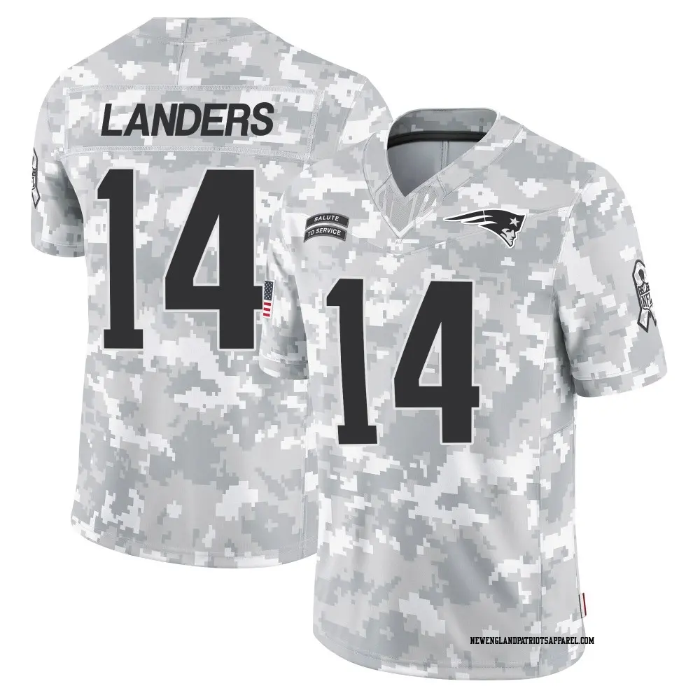 Matt Landers Jersey for Men Women and Kids Patriots Store