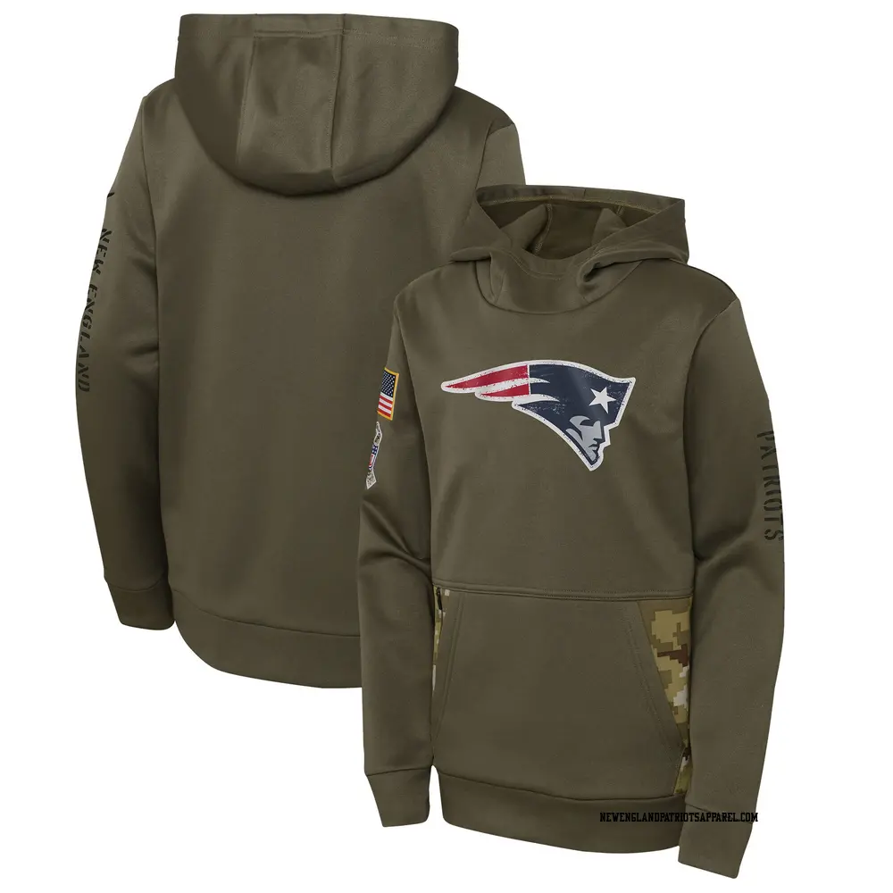 New England Patriots Salute to Service Hoodies Sweatshirts Patriots Store